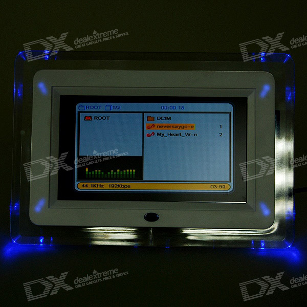 7 inch TFT wide 16:9 LCD Screen